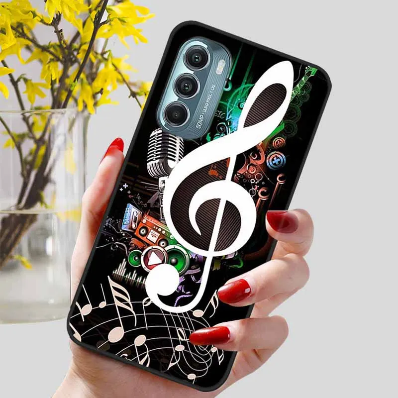 Elegant Black TPU Silicone Phone Cover - Fashion Luxury Cute Protector with Soft Bumper Design
