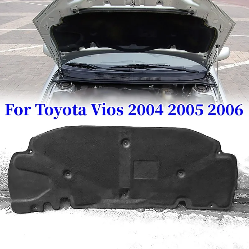 

1 Pcs Car Front Engine Hood Sound Heat Insulation Pad Soundproof Heat Insulation Cotton Pad Mat for Toyota Vios 2004 2005 2006