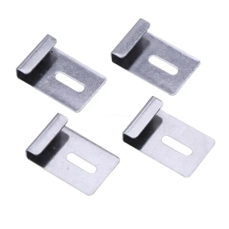 Description Picture 6 of item4pcs/set Glass Mounting Set Wall Fixing set Glass Mount Clip Set Convenient & Long Service Glass Clip set for Bathroom