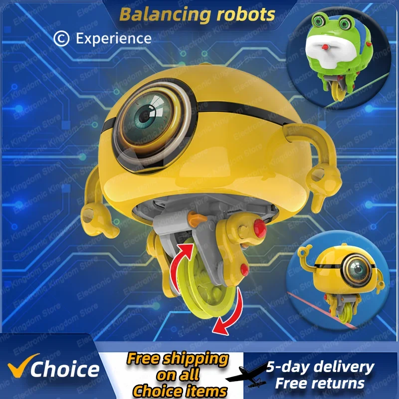 Children's Monocycle Robot Electric Puzzle Assembly Toy