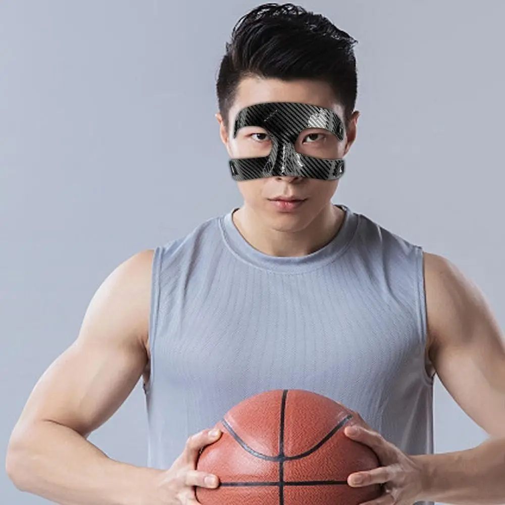 Basketball maske Gesichts schutz für gebrochene Nase Basketball Nasen schutz elastische Schutz maske – Detail 8