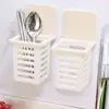 1PC Wall Mounted Toothbrush Holder Set for Bathroom. Spoons and Forks Holder for Kitchen- Space Saving Toothbrush Storage 5