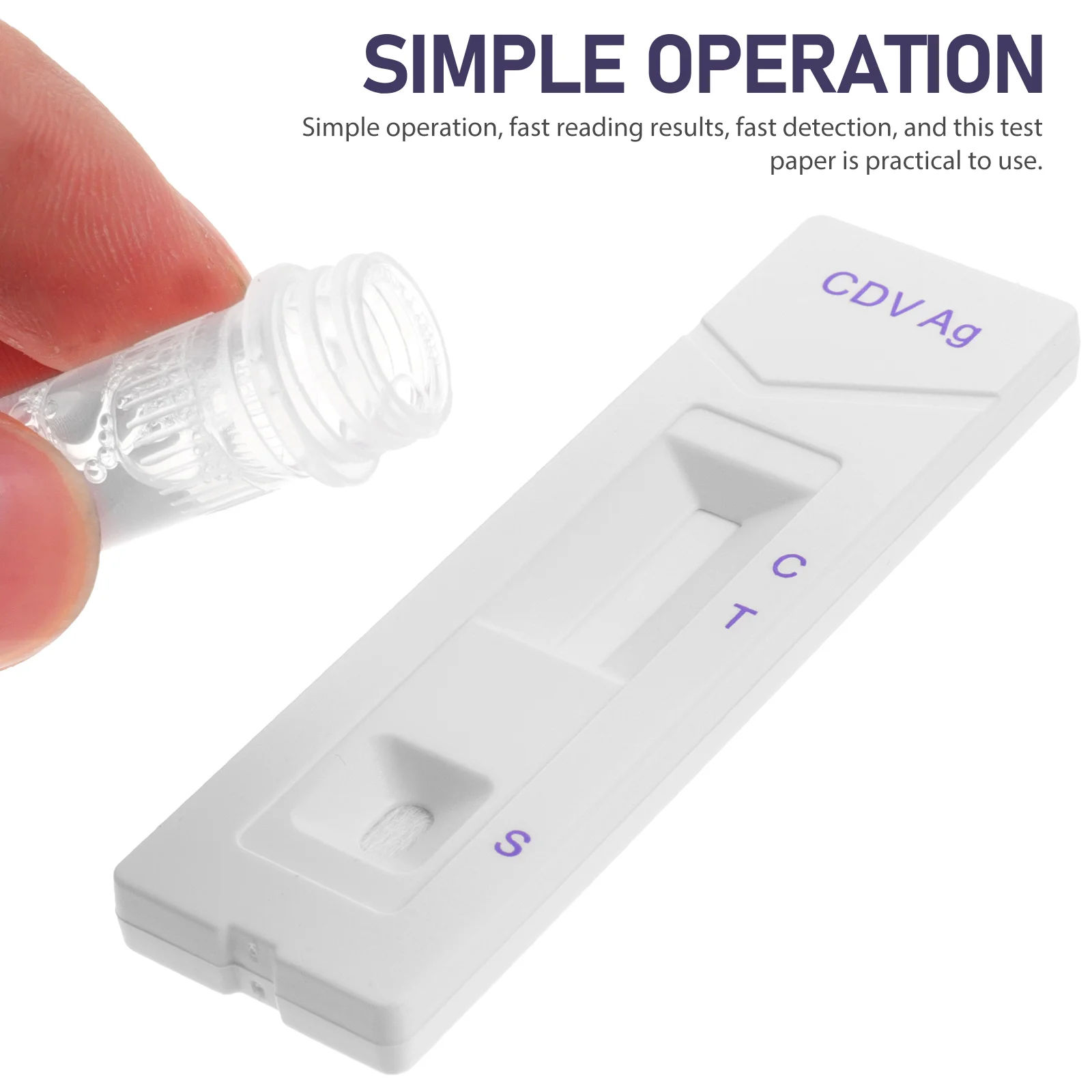 

Pet Test Strips Puppy Professional Cpv Paper Cpvtesting for Major Jam Easy Operation Dog Canine Distemper Paperboard