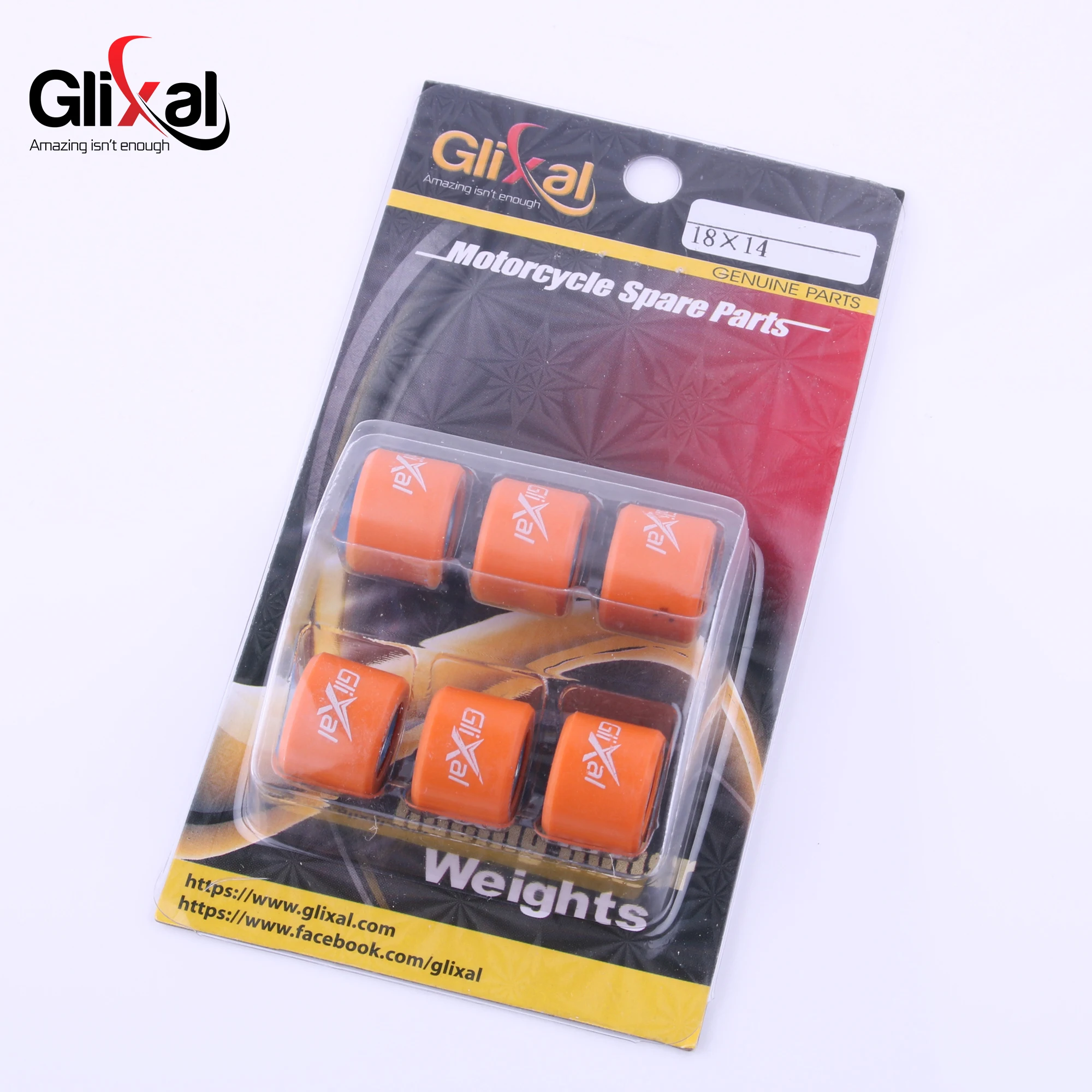 High Performance Racing Variator Roller Weights Set (8g-16g)