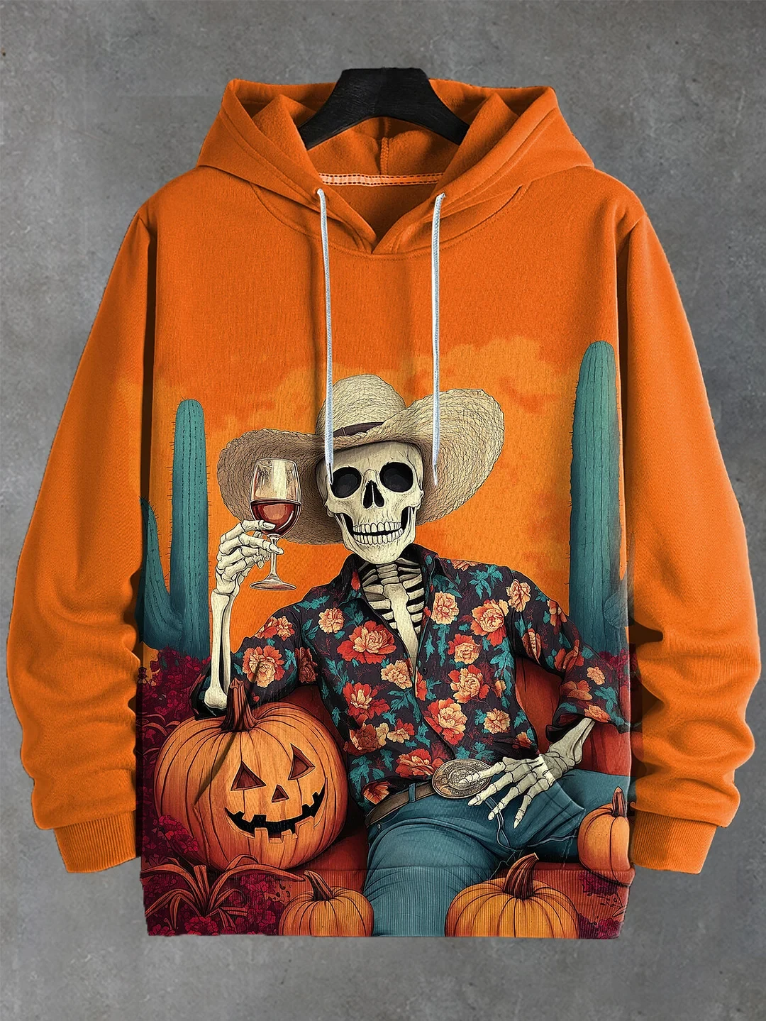 Halloween Pumpkin 3D Print Unisex Hoodie