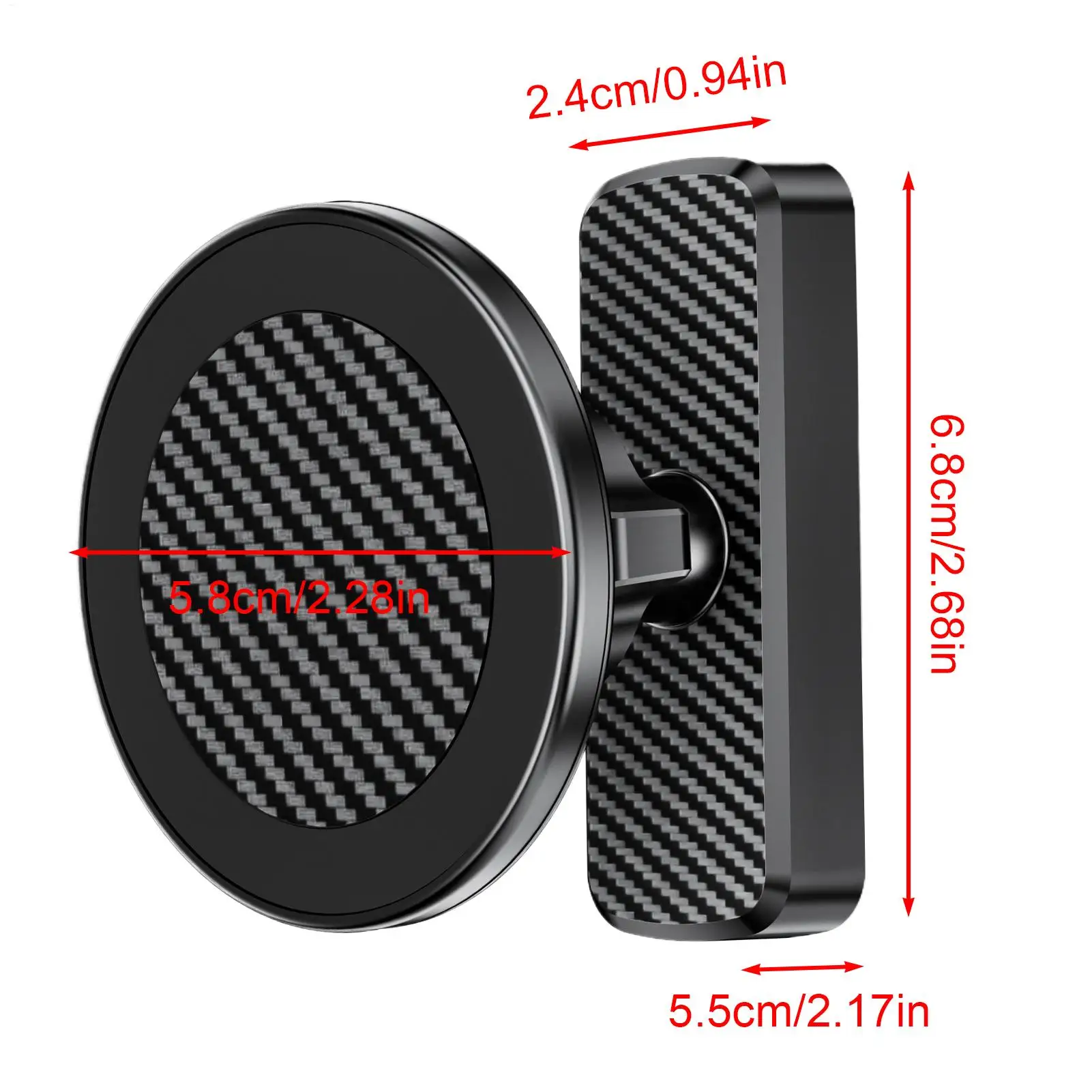 Golf Cart Magnetic Phone Mount Magnet Golf Cart Cell Phone Holder Multifunctional Smartphone Bracket On-course Accessories For