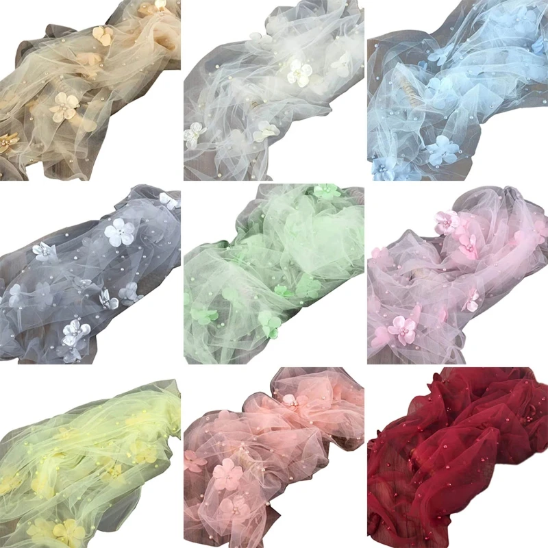 

Baby Lace Background Cloth for Ideal for Handcraft Accessory Pillow Curtain Dolls Outfitsas Children's Photography Props 40JC