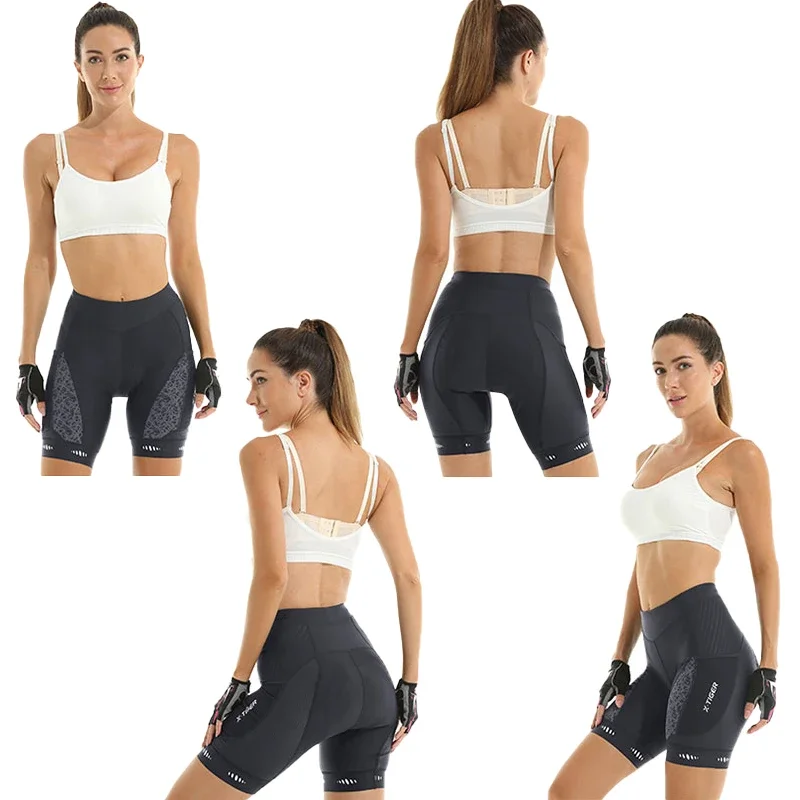 Cycling Bib Shorts Women's Outdoor Cycling Bib Shorts Mountain Road Bike Riding Clothing