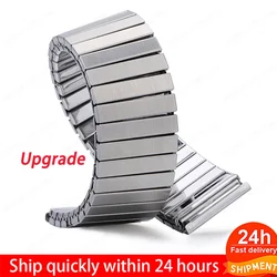 Luxury Elastic Stainless Steel Expansion Wristband - 22mm (Silver Upgrade)