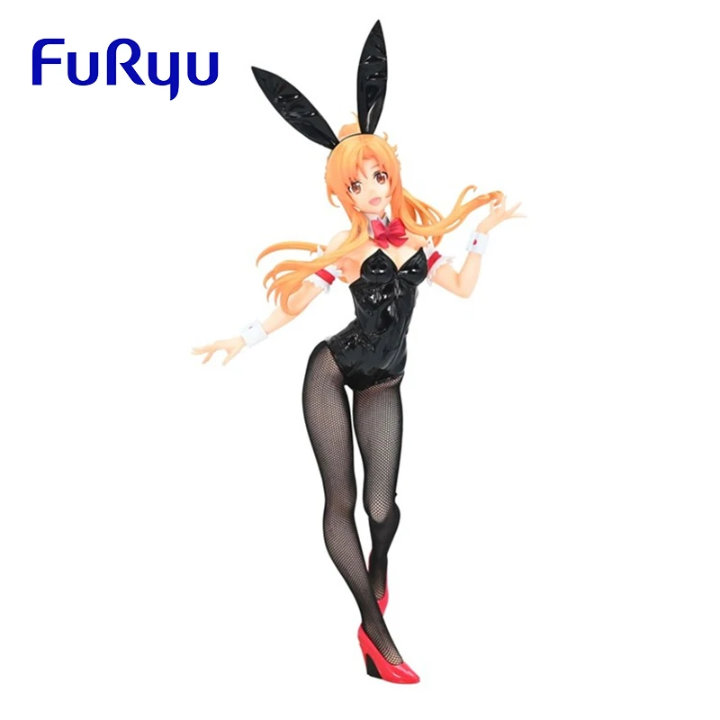 

In Stock Original FuRyu BiCute Bunnies Sword Art Online SAO Yuuki Asuna PVC Anime Figure Action Figures Model Toys