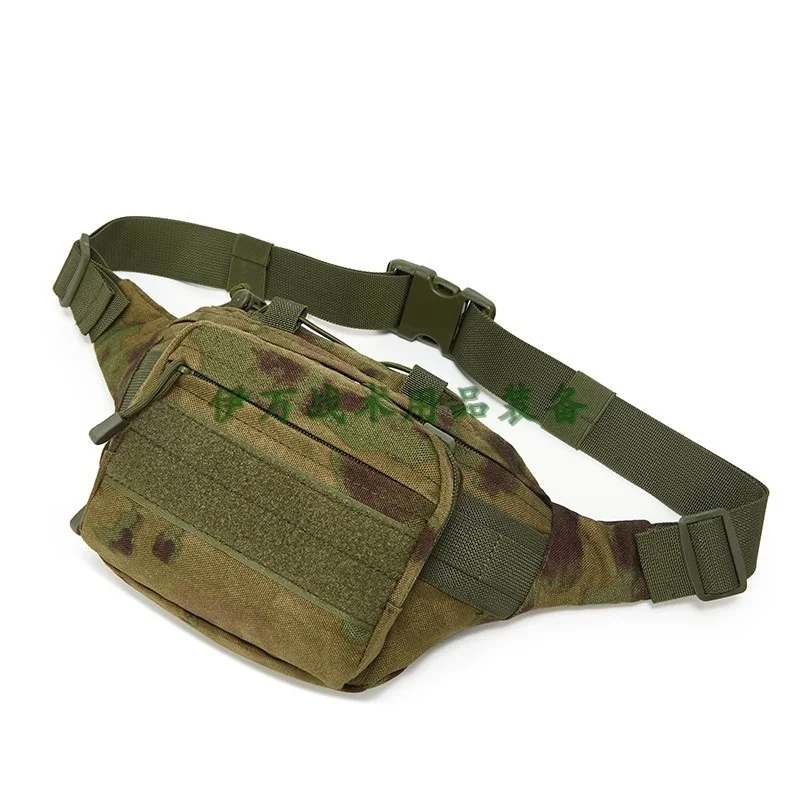 

Multifunctional Fanny Pack for Outdoor Camping Riding 1000D Anti Splash FG Green Ruin Camouflage