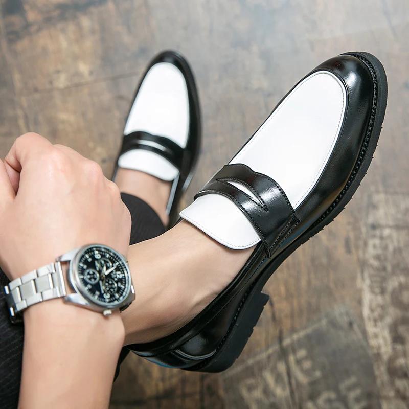 2022 jaro a podzim luxusní značka muži boty hustý podrážka mokasíny muži navlékací ležérní boty low-heeled muži jízda boty moccasins