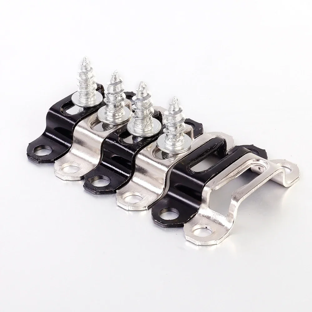 2 in1 Invisible Connector Woodworking Cabinet Cupboard Stainless Steel Hinges Assembly Furniture Bracket Recessed Screw Fastener