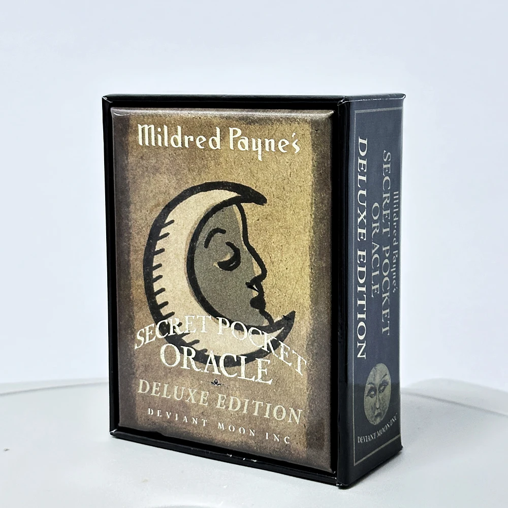 

Mildred's Secret Pocket Oracle Deck 88 Pcs Oracle Cards In Rigid Box DELUXE EDITION 6.3*8.9cm