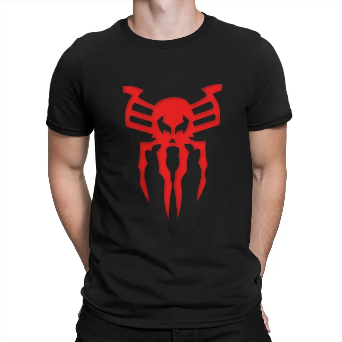 Spider Chest 2099 Maglietta Comica Poliestere Goth Uomo Tees Abbigliamento Estivo Maglietta Girocollo Harajuku
