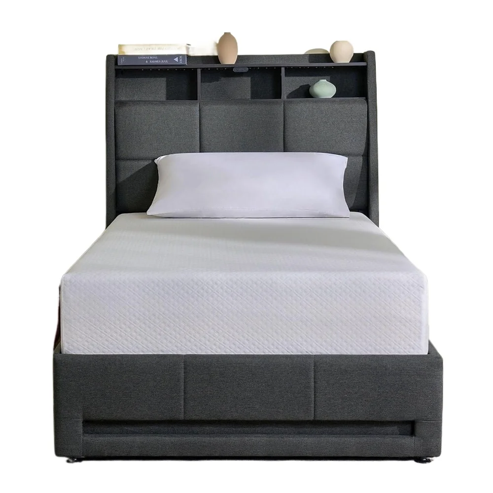 Full Size Mattress, 8 Inch Gel Memory Foam Mattress in a Box, Fiberglass Free, Breathable Mattress for Cooler Sleep Supportive 6