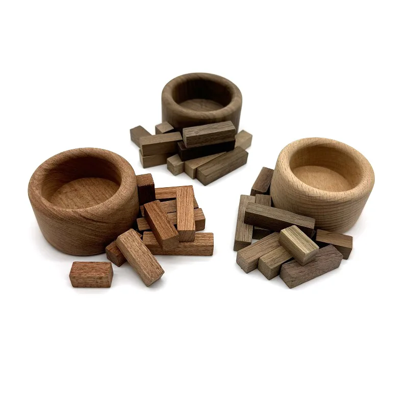 Wood Scent Diffuser Fireless Aromatherapy Essential Oil Expanded Fragrant Wood Tea Table Ornament Car Essential Oil Diffuser Decor 3 Styles