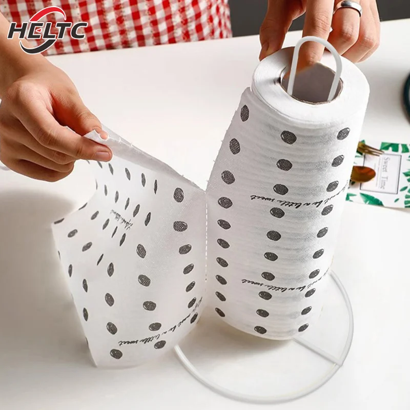 Iron Kitchen Roll Paper Towel Holder Bathroom Paper Towel Holder Dining Table Vertical Napkin Kitchen Storage Rack