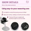Laser Glitter Powder, 80g, 6 Colors, for Nail Art, Crafts, Candle Making, DIY Projects, Fine Glitter for Precise Designs 4