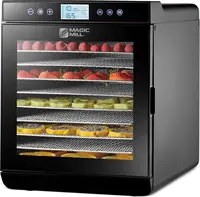 (10 Stainless Steel Trays) Digital Adjustable Timer Temperature Control Keep Warm Function 1