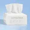 100Pcs/Bag Cleansing Towel Soft Face Towel Non-irritating Natural Travel Cotton Disposable Makeup Wipe Trip Supplies 5