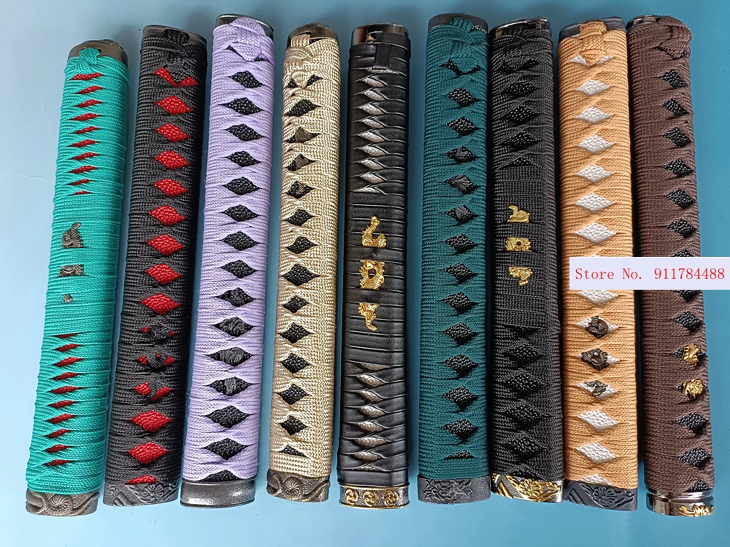 Multi color Optional Rayskin Handle Synthetic Silk Rope ITO
