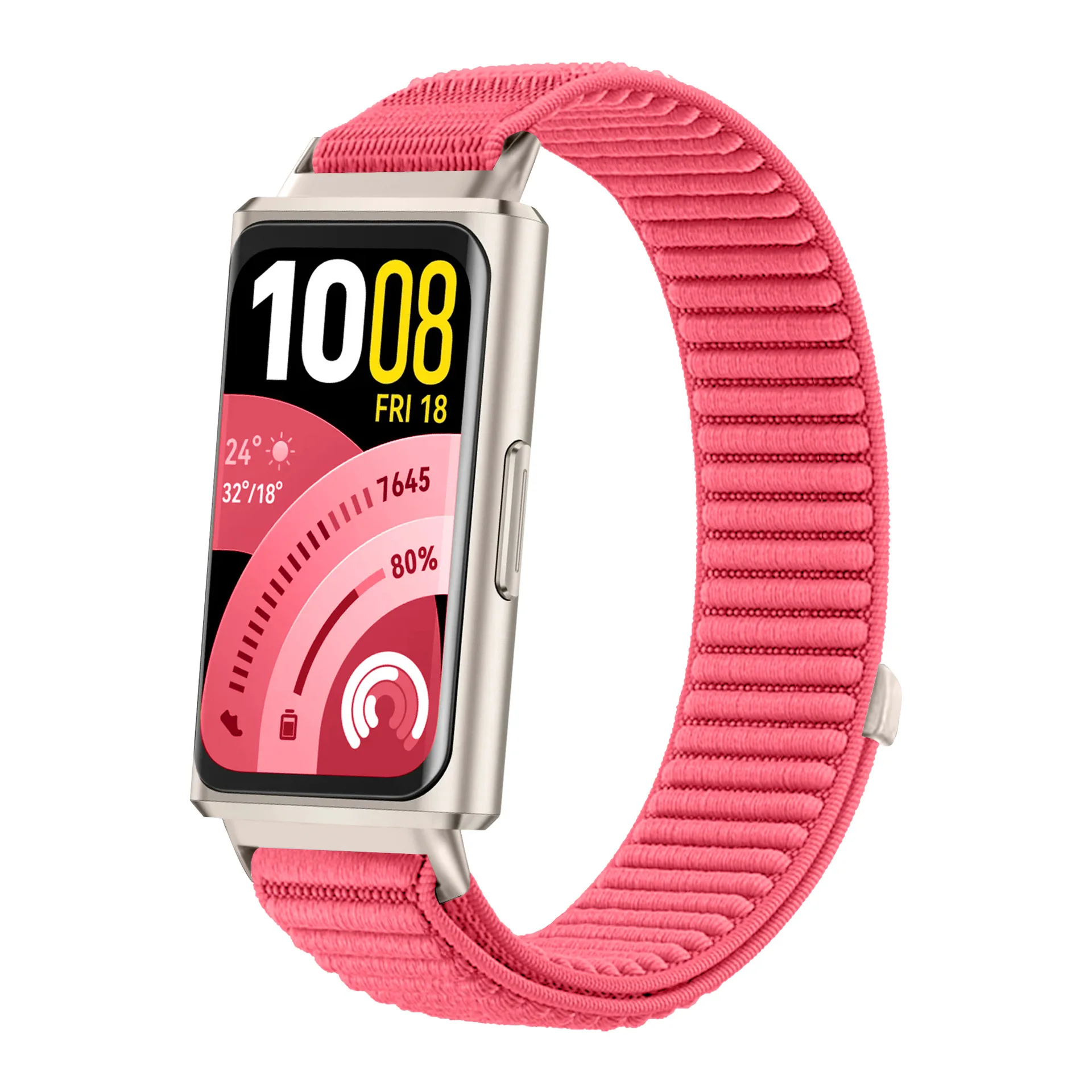 Braided Nylon Loop Strap - Comfortable, Breathable Replacement Band