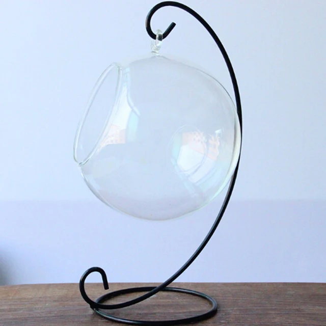 Bracket Állvány Otthoni Dekorációhoz 2Colors Esküvői Gyertyatartó Üveggolyó Zavart Baba Lóg