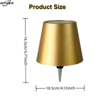 AITHEA Wireless LED Wine Bottle Light Rechargeable Vases Table Lamp Touch Switch Night Light for Cafe Bar Club Restaurant Decor 6