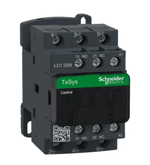 

LC1D09 LC1D09Q7 TeSys D контактор-3P(3 NO) - AC-3 - = 440 V 9 A - 380 V AC катушка