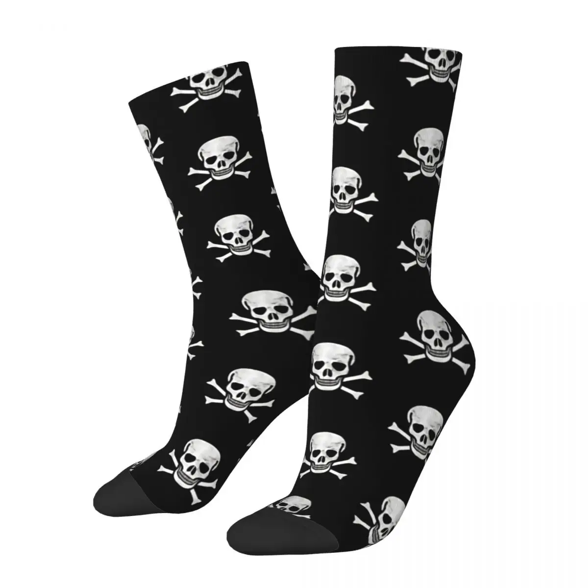 

Skull Crossbone Socks Sports 3D Print Boy Girls Mid-calf Sock