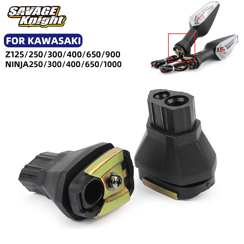 

New Motorcycle Turn Signal Adapter Support Handle For KAWASAKI Z125 Z250 Z300 Z400 Z650 Z900 NINJA 125 250 300 400 650 1000 ZX6R