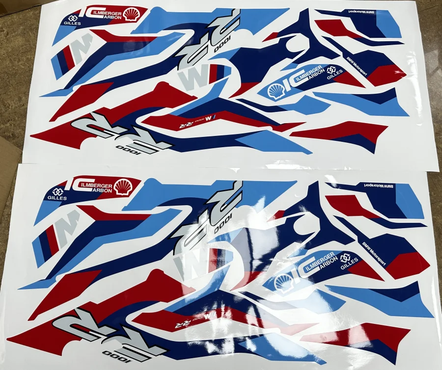 For S1000RR Vehicle Sticker Set S 1000 RR M1000RR 2019 2020 2021 2022 Sticker Decal