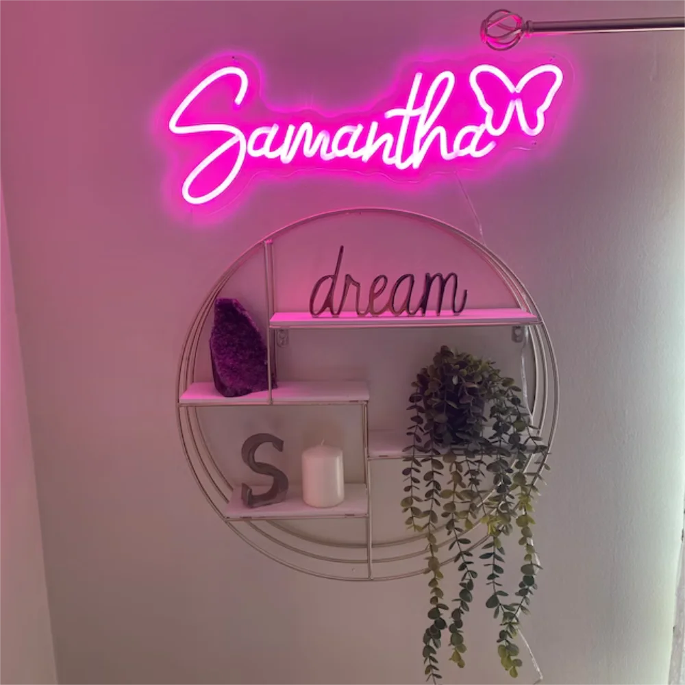 Custom Neon Sign Personalized Led Name Light Sign for Kids Home Decor Gift Wall Decor Bedroom DIY own Pattern neon signs