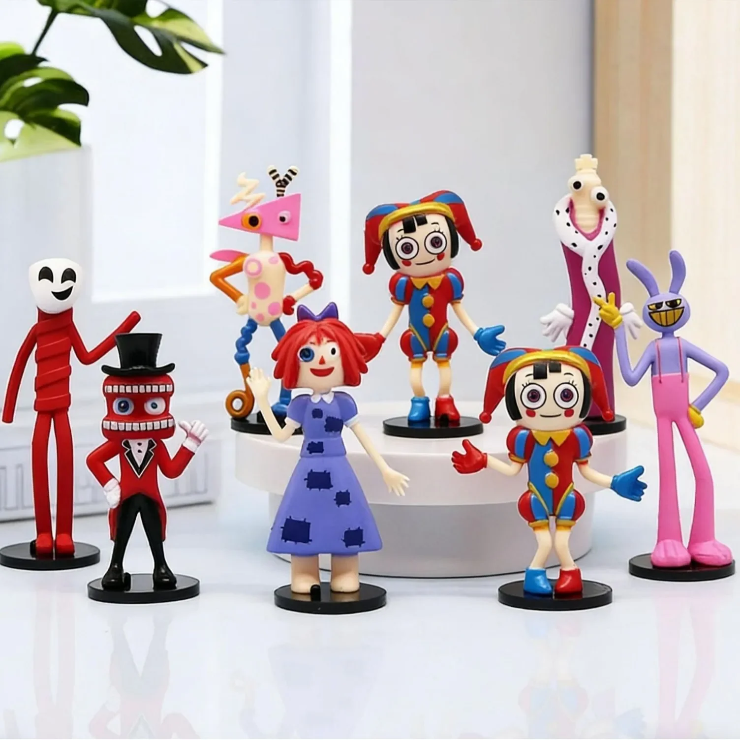 8PCS The Amazing Digital Circus Cartoon Art Accessories - Reward Anime Gifts