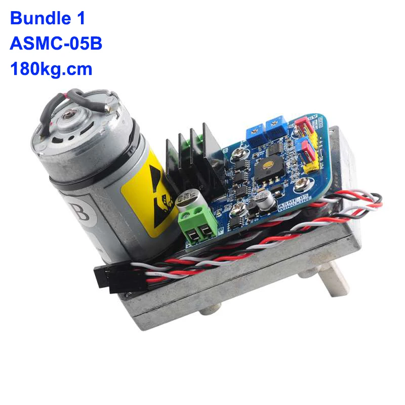 ASMC-05B/A Servo High Power Torque Support 12V~24V 180kg.cm /110kg.cm Large Robotic Manipulator/ Arm Plate ASMC-05B/A Upgraded
