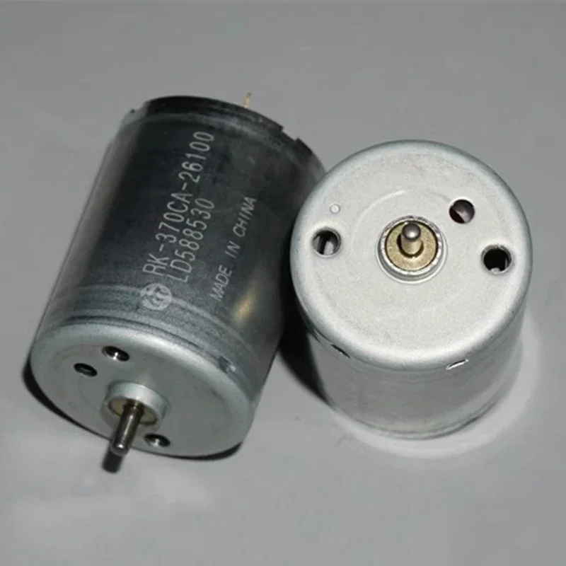 마부치 RK-370CA-26100 미니 370 모터 DC 3V 5V 6V 10600RPM 고속 카본 브러시 마이크로 24mm 전기 모터 DIY 에어 펌프 모터