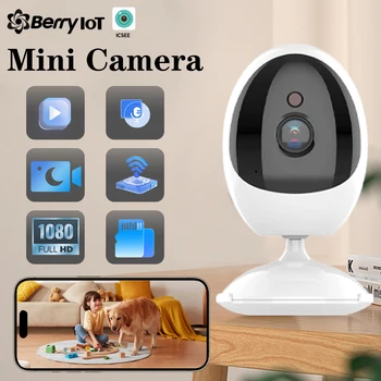 BerryI Iot 2MP Security Protection WIFI Indoor Baby Pet Night Vision Monitoring Mini Camera Human Detection Two-Way Audio ICSEE 1