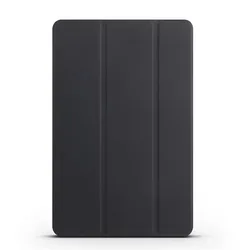 Trifold PU Leather Stand Case with Soft TPU Back for Honor Pad X7 8.7inch (Black)
