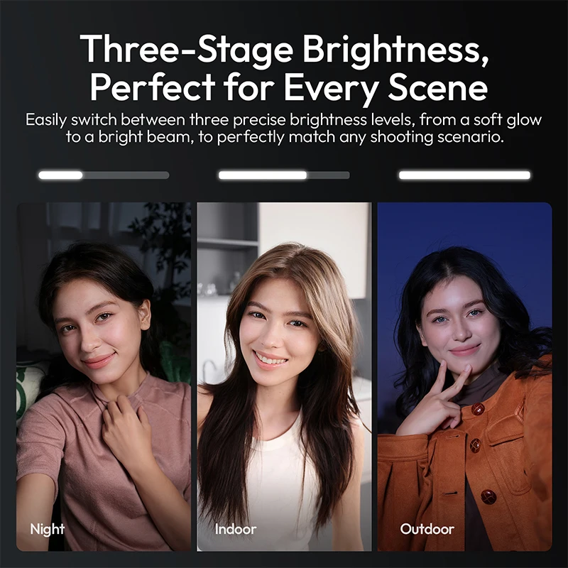 Ulanzi IN07 Mini Magnetic Fill Light for Insta360 Go Ultra Compatible with Go Ultra magnetic base for Vlog Street Photography