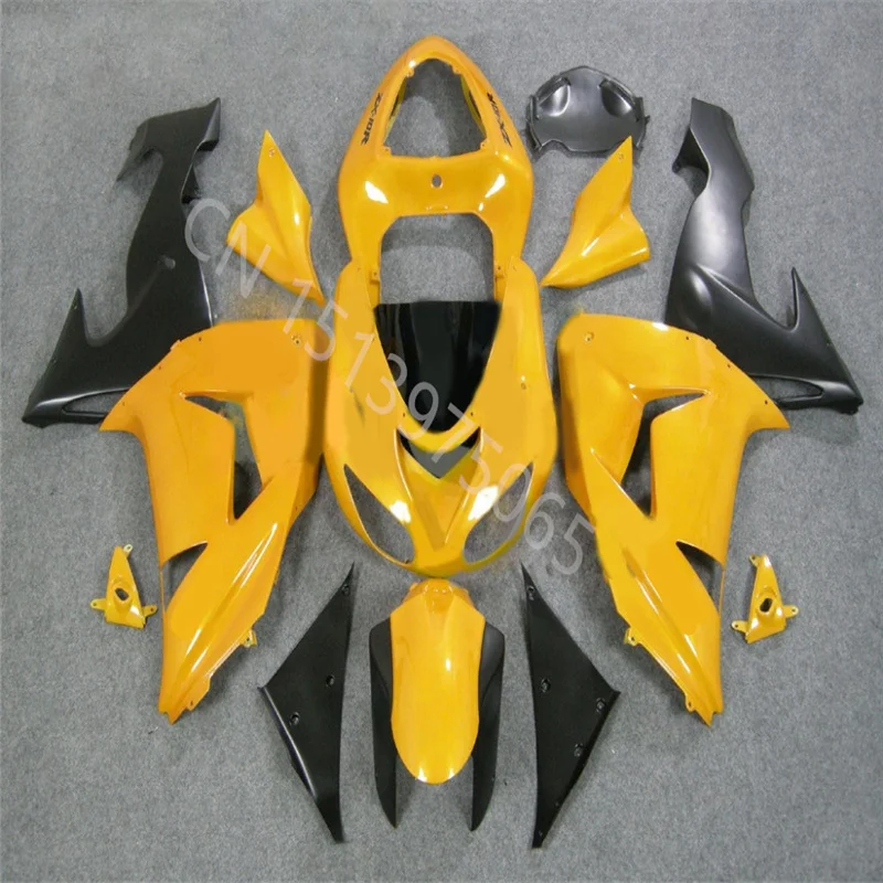 Low price ABS Fairing Kit Fit for kawasaki Ninja ZX10R 2006 2007 06 07 10R ZX-10R yellow black Injection molding Fairings set |