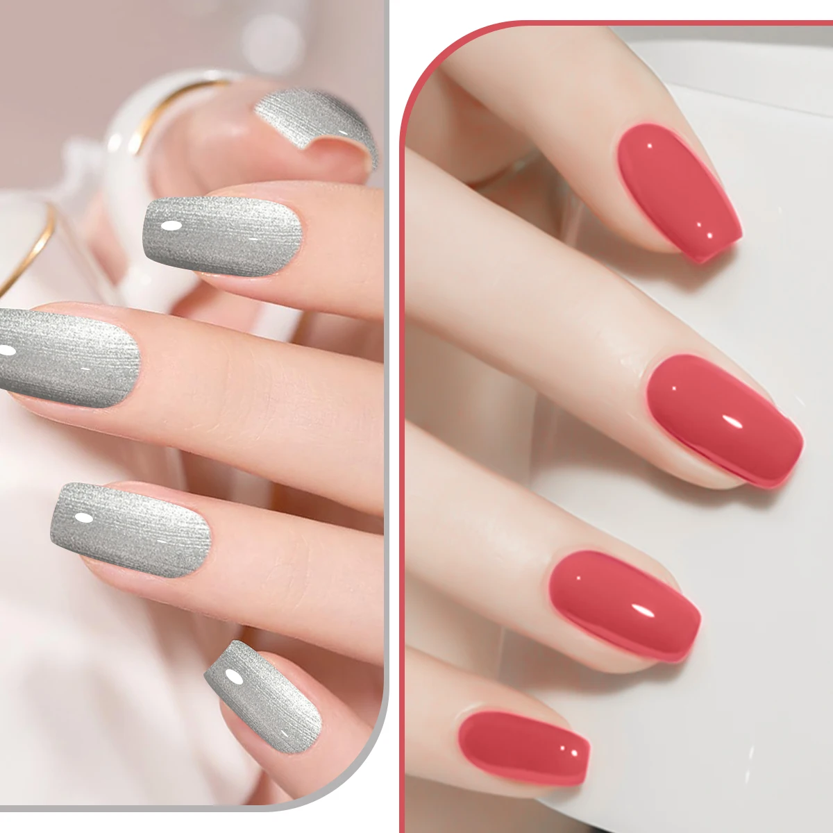 Color Gel Polish Set - Popular Series, 7ml, Vibrant Manicure Collection with Smooth Texture, UV LED Soak Off Semi-Permanent Nail Art