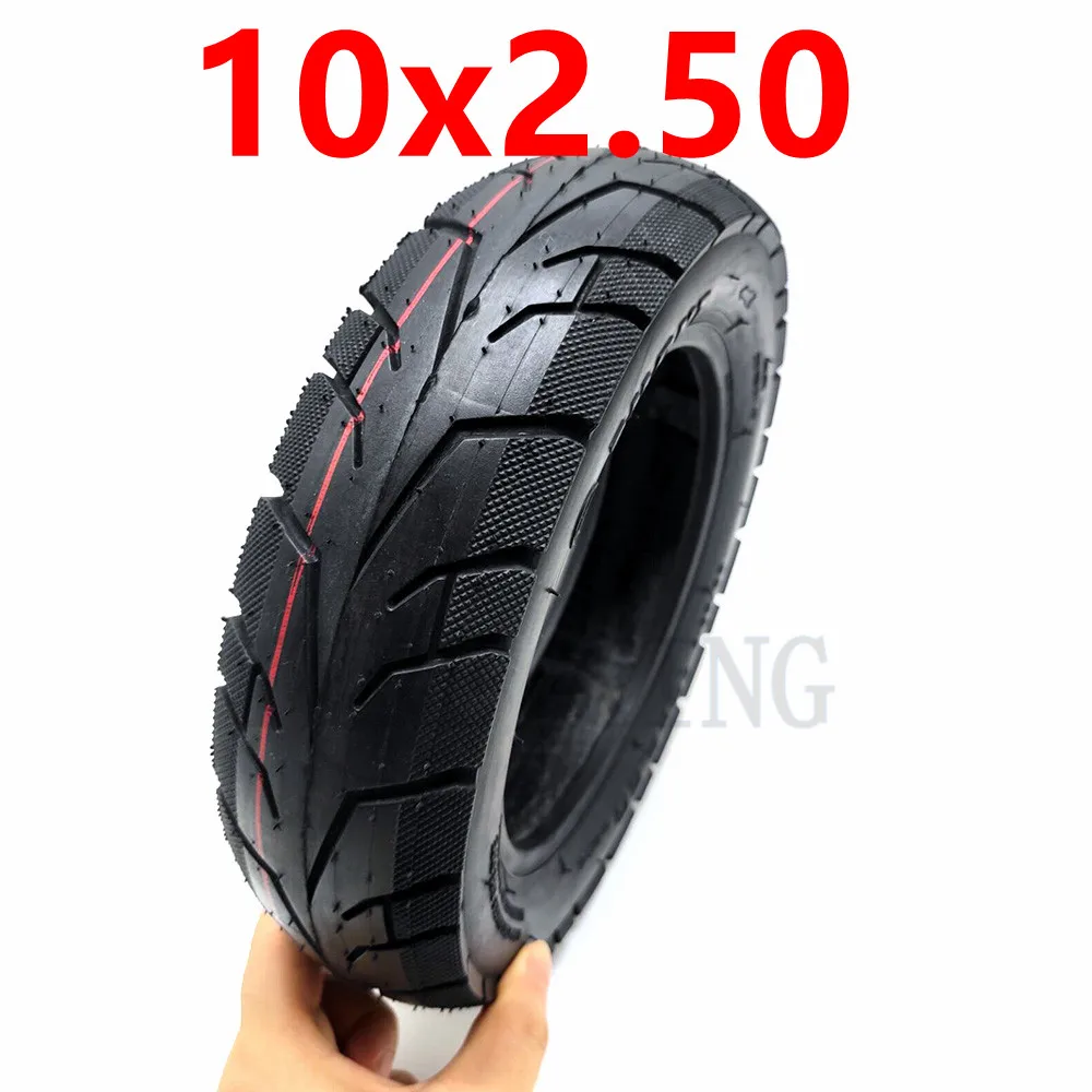 High Quality 10x2.50 Inner Outer Tyre 10 inch Pneumatic Tire for Electric Scooter Accessories