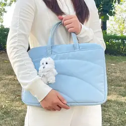Sleek and Stylish Laptop Travel Carrying Bag - 13 - 14inch (SKY BLUE)