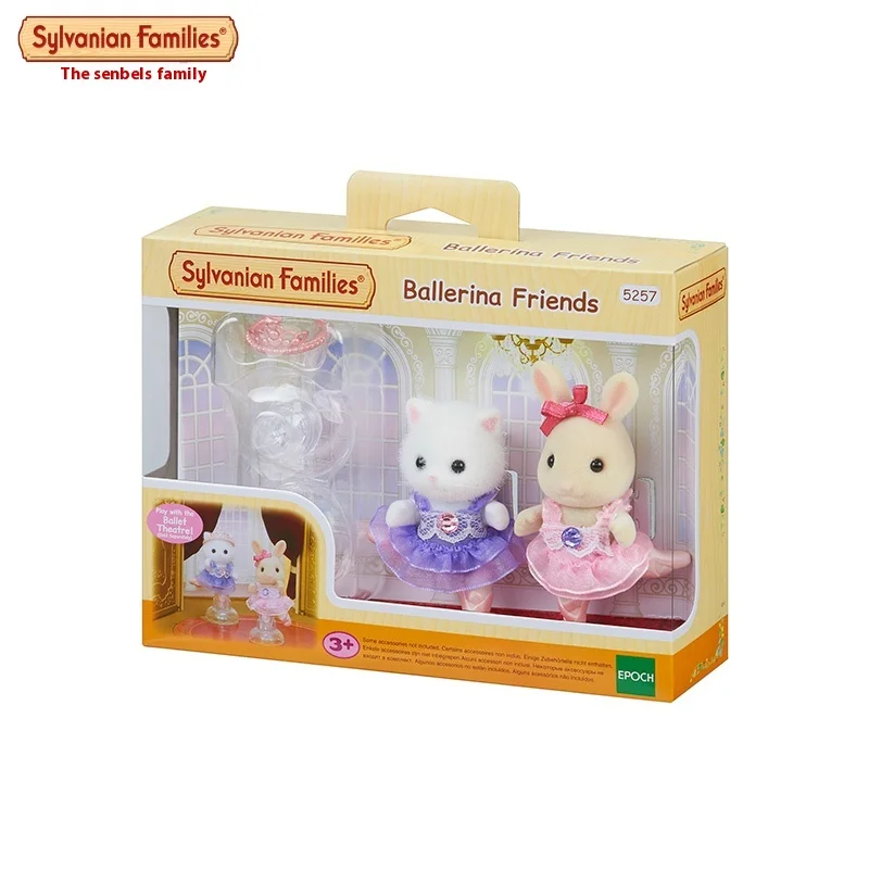 Sylvanian Families Simulation Playhouse Puzzle Doll Toy Birthday Gift Girl Children's Ornament Collection Anime peripherals 4