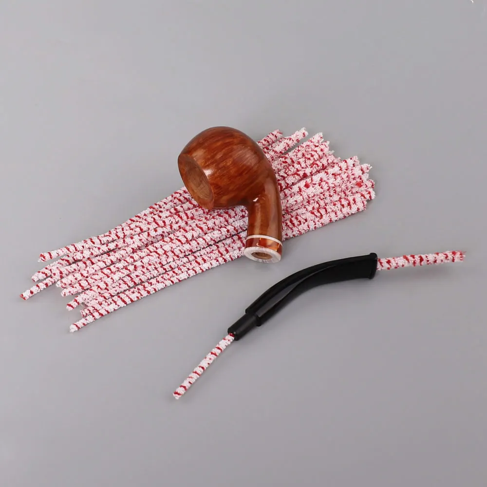 Old Fox 80pcs Pipe Cleaners Smoking Tobacco Smoking Pipe Cleaning Wood Clean Accessory Cleaner Tool smoking pipe cleaners