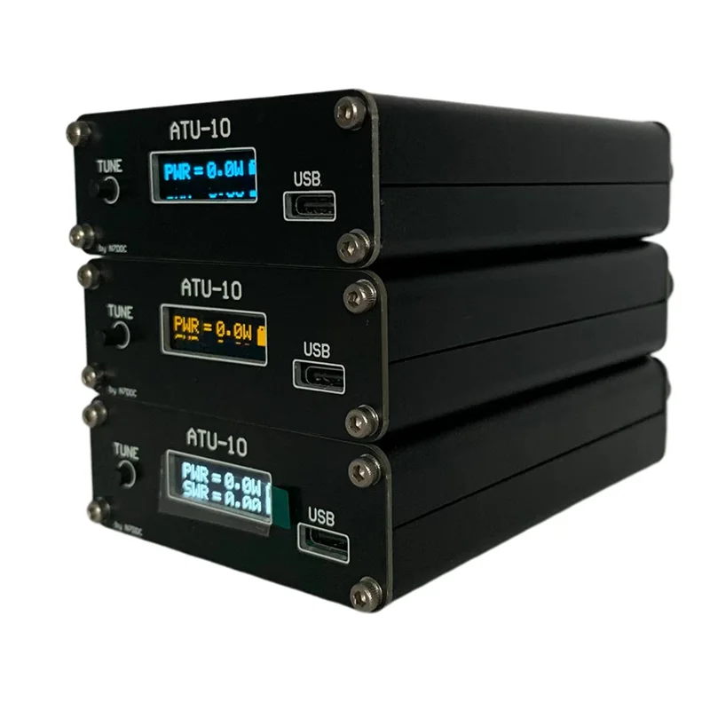 ABKN-ATU-10 ATU10 QRP By N7DDC 자동 안테나 튜너 1.6 버전 1-15W 테스트 측정 RF 마이크로파 증폭기 도구 부품