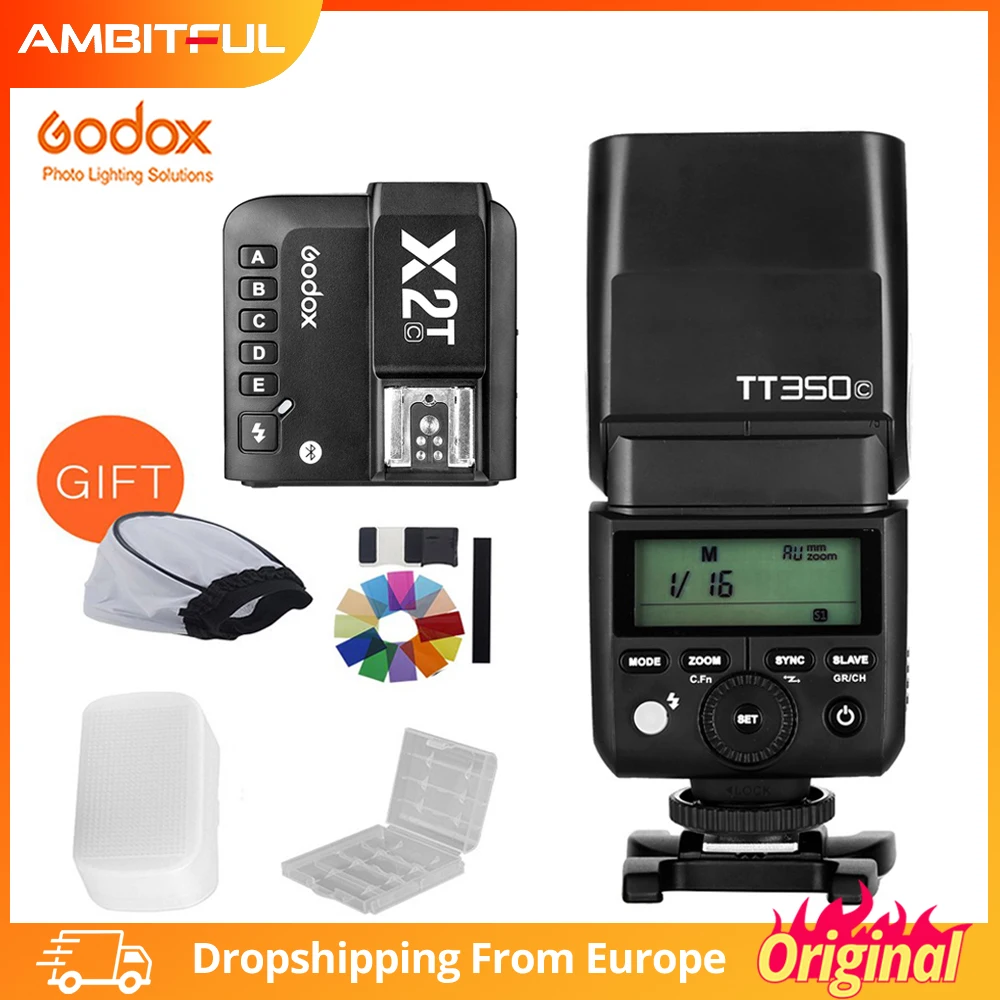 GodoxTT350CTT350NTT350STT350FTTLHSS18000sSpeedlightFlashwith