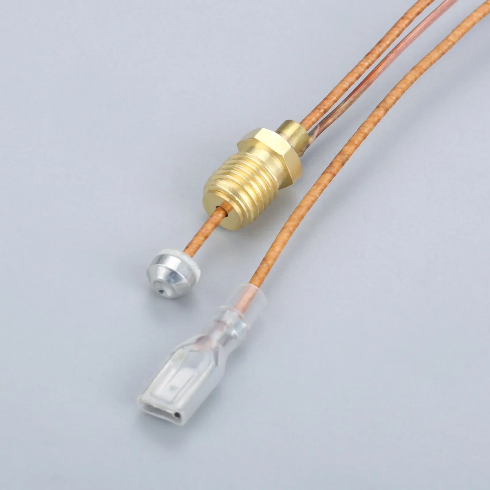 Universal 350mm groove type thermocouple 4.8mm terminal with anti-down switch gas patio heater outdoor part fix on bracket 1set