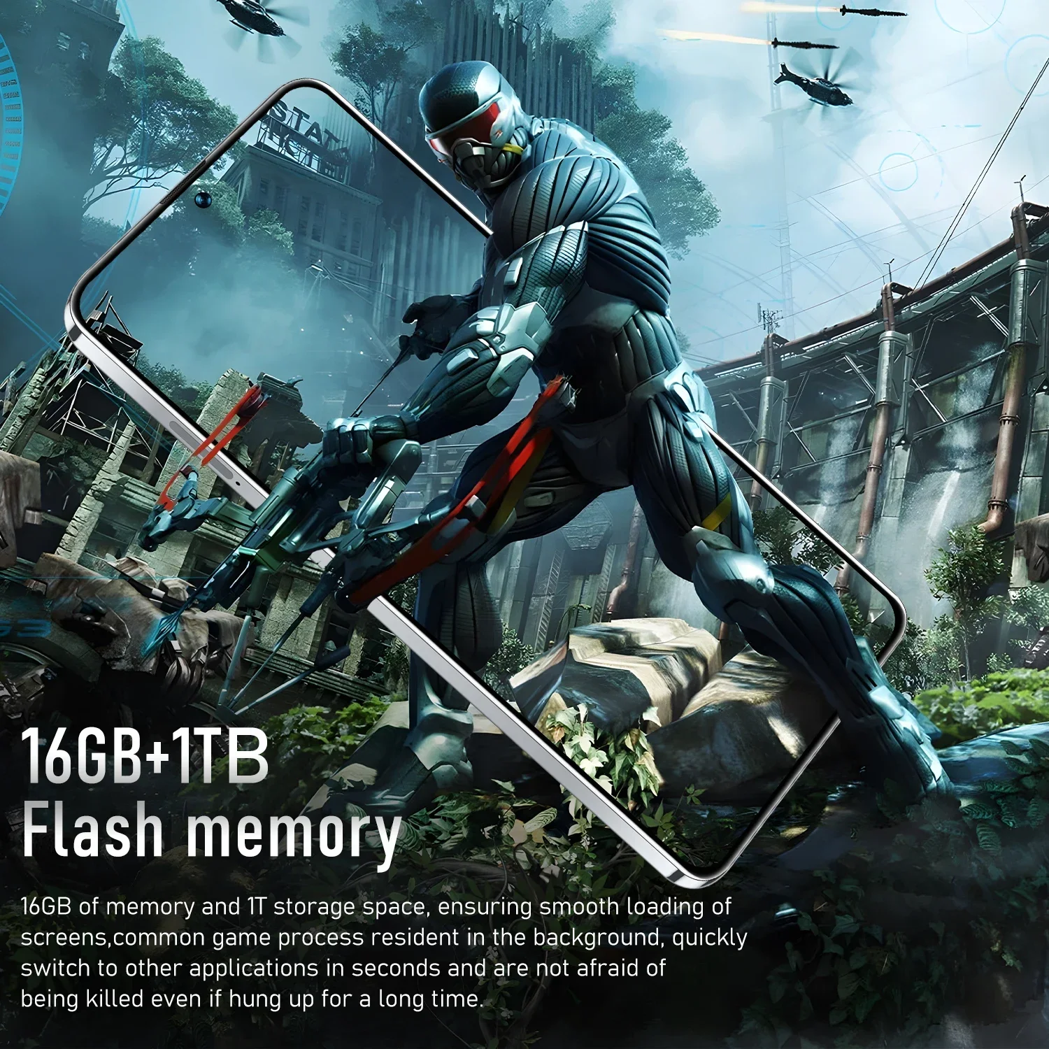 5G Original Mobile Phone Pova 5 Pro Smartphone 7.3HD Screen 16G+1T 6800Mah 50MP+108MP Android13 Celulare Dual Sim Face Unlocked